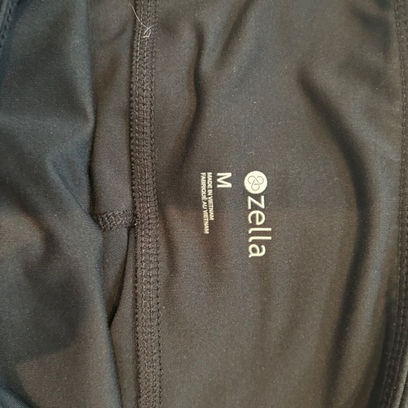 Zella Studio Lite Crop Leggings Black Size Medium - Picture 3 of 5